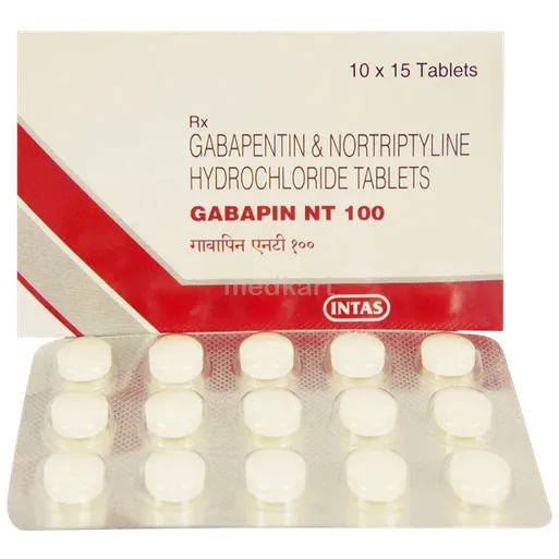 gabapin nt 100mg tablet 15's